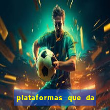 plataformas que da bonus no cadastro e saca no free